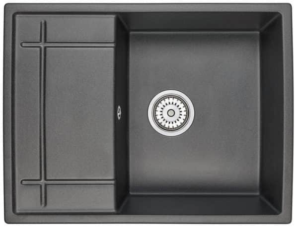 EMAR ГРАНИТ EMQ-1650.Q МОЙКА ВРЕЗНАЯ 650*500, морион, норма