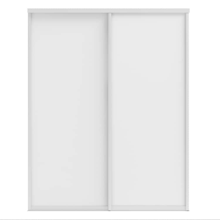 ОРИОН (ЛДСП), белый шагрень/профиль С хром, норма