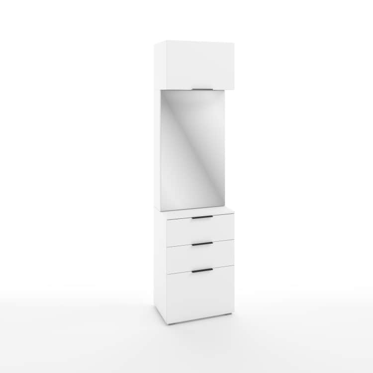 ОСЛО (OSLO), белый (легкий шелк)/ ручка СА-6, цвет - черный, норма