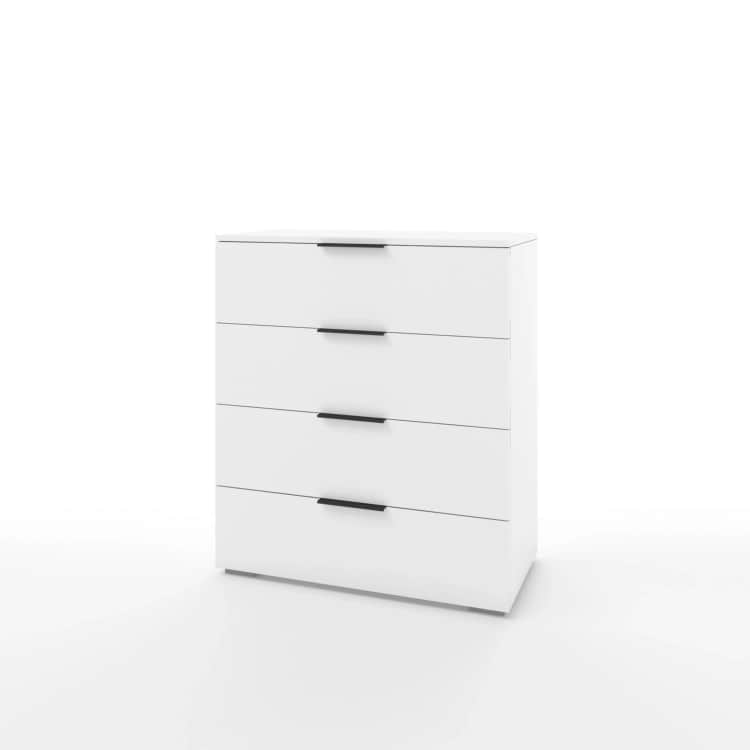 ОСЛО (OSLO), белый шагрень/ ручка СА-1, цвет - черный, норма