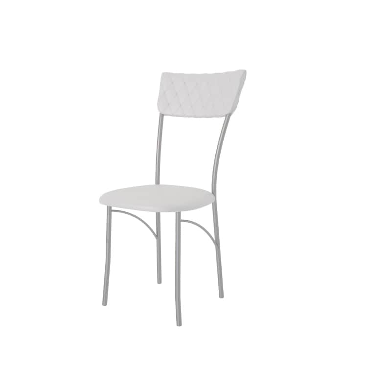 ВИЗИТ, Алюминий Хром (0000)/ВИНИЛИСКОЖА Экрю (0203), норма