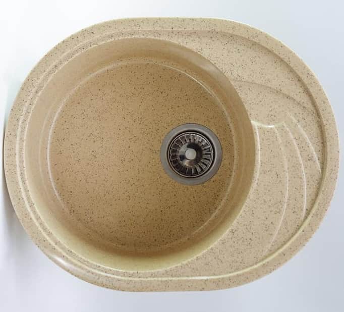 EMAR МРАМОР EMМ-156 МОЙКА ВРЕЗНАЯ 560*460 ММ, сафари, Распродажа