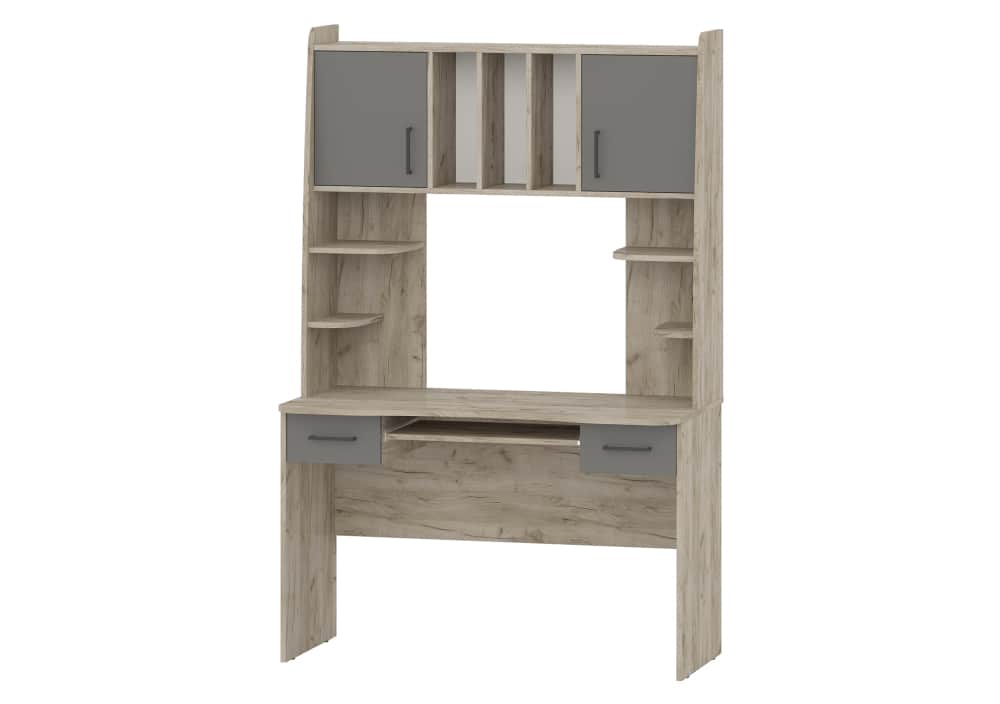 БЕТА, дуб крафт серый/графит, норма