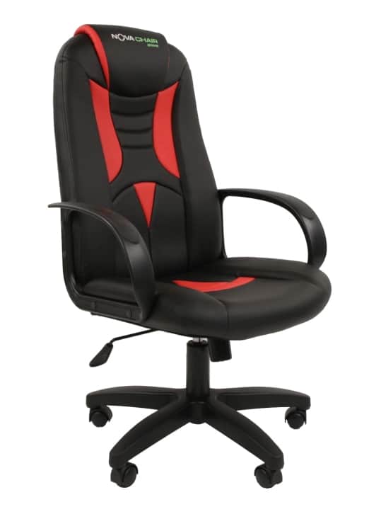 NOVA CHAIR GAME X3, черно-красный, норма