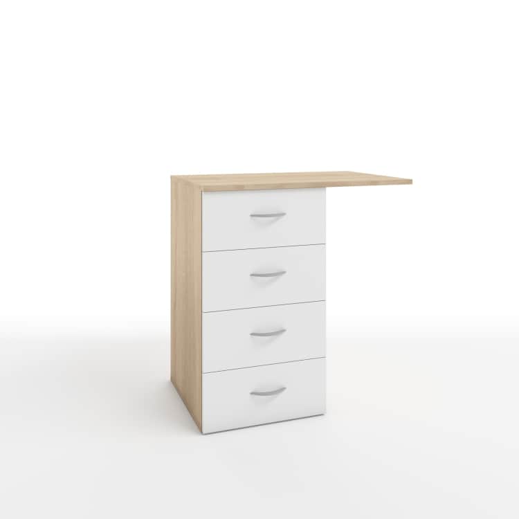 ИМИДЖ, дуб сонома/белый шагрень, норма