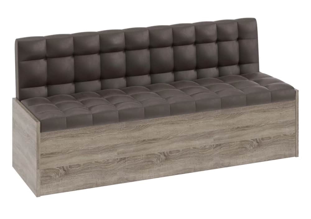 ФОРЕСТ, дуб сонома трюфель/кожзам коричневый, норма