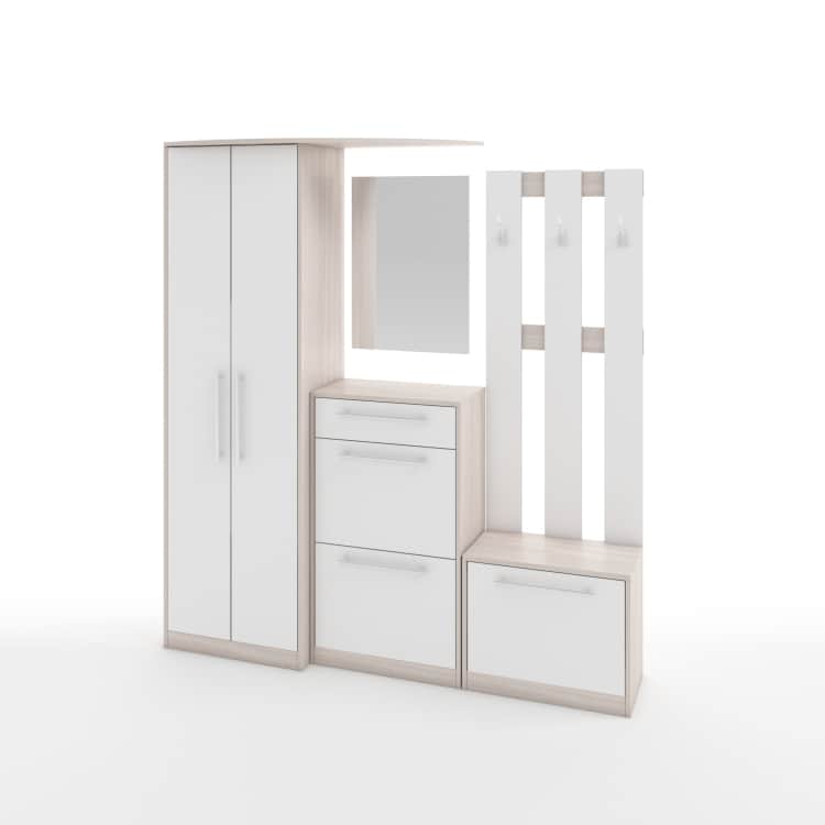 П19 МАРИКА (М), ясень светлый/белый (легкий шелк), норма