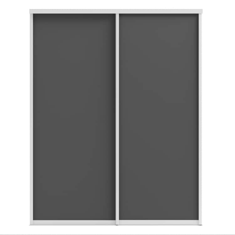 ОРИОН (ЛДСП), графит/профиль С хром, норма