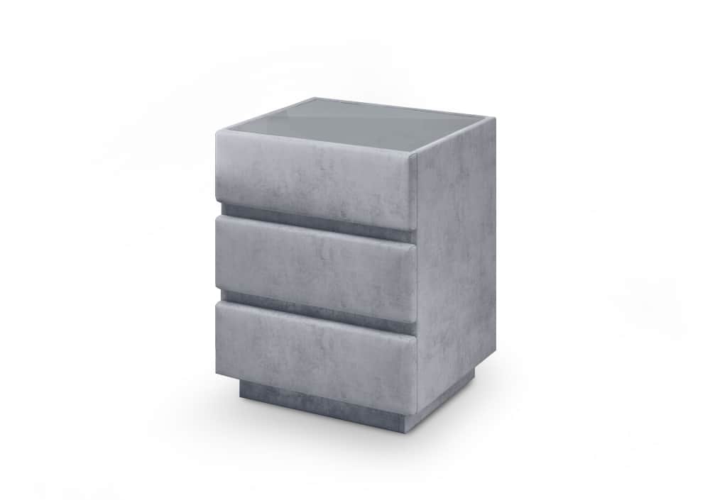 ГЛОРИЯ 3 (GLORIA 3), велюр Велютто 52/стекло прозрачное, норма