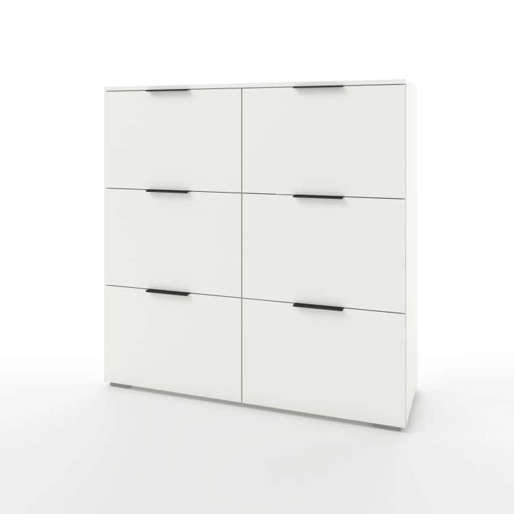 ОСЛО (OSLO), белый шагрень/ ручка СА-1, цвет - черный, норма