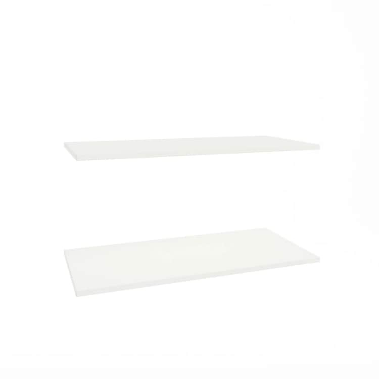 ПОЛКА 765*354 (ДЛЯ ШКАФОВ 450) 2 ШТ В КОМПЛ., белый шагрень, Распродажа