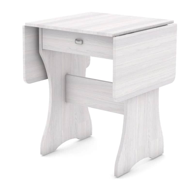 СТОЛ РАСКЛАДНОЙ С ЯЩИКОМ 600/1200*570*750, анкор, норма