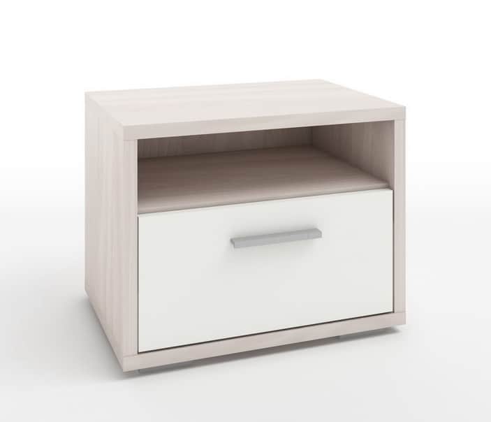 РУТА-1, ясень светлый/белый шагрень, норма