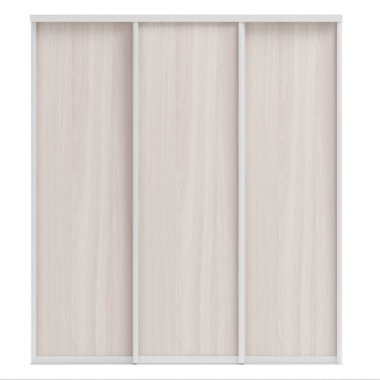 ОРИОН (ЛДСП), ясень светлый/профиль С хром, норма