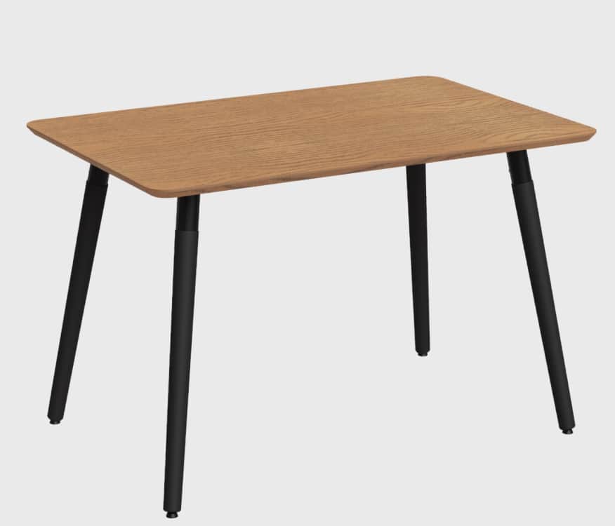 АМАДЕО-1/САНТЪЯГО, орех / металл черный / черное дерево, норма