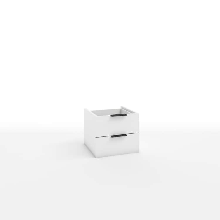 СМАРТ, белый шагрень/ручка АЛДИ СА-1, 128 мм, цвет черный, норма