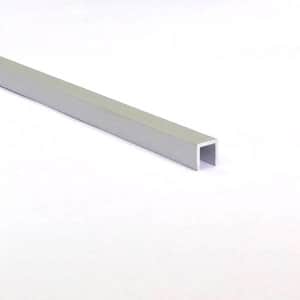 Планка к мебельному щиту торцевая (СОЮЗ, Кедр), (стеновая 4мм) аллюминиевая, норма