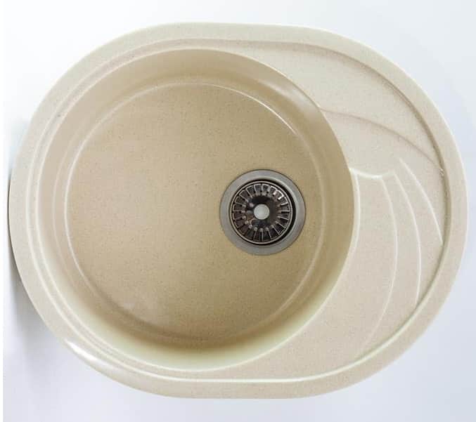 EMAR МРАМОР EMМ-156 МОЙКА ВРЕЗНАЯ 560*460 ММ, сахара, норма