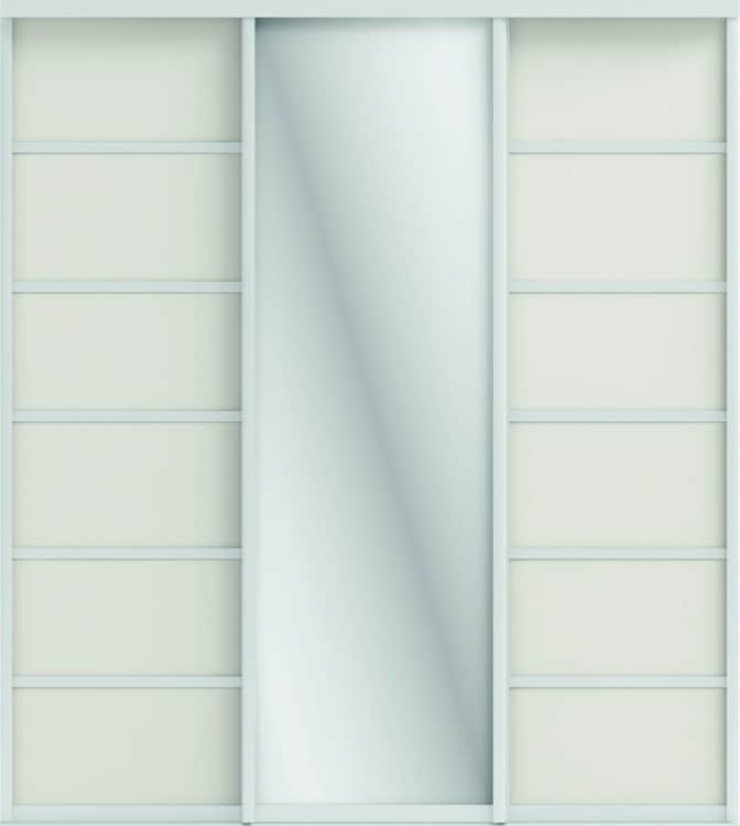 СТИВ (ЗЕРКАЛО/ЛДСП), тэффи/профиль С хром, норма