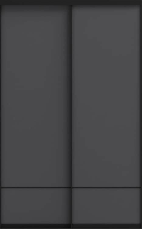 СЛИМ (SLIM) (ЛДСП), графит/профиль черный Slim, норма