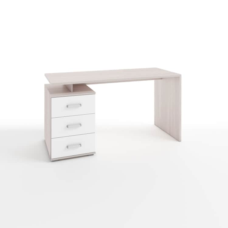 РУАН, корпус ясень светлый/ фасад белый шагрень, норма