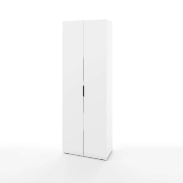 ОСЛО (OSLO), белый шагрень/ ручка СА-1, цвет - черный, норма