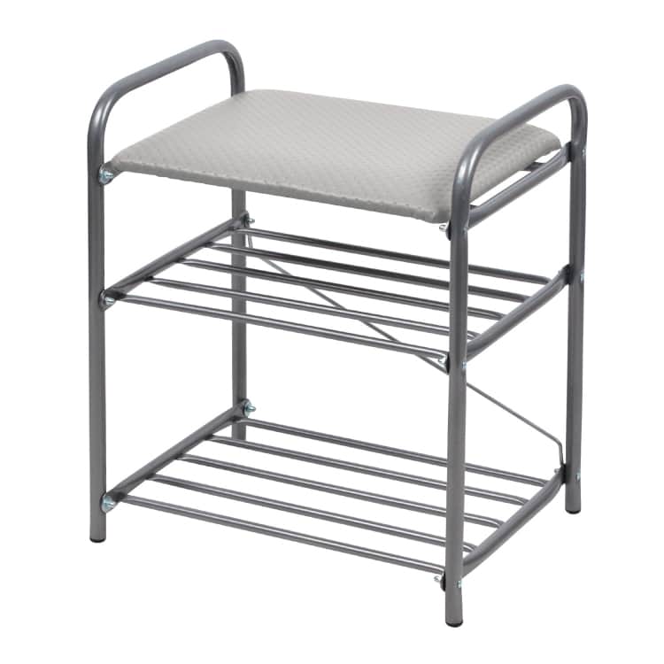 БАНКЕТКА (АРТ. Б1) (440*330*500ММ), светло-серый/матовый серый, норма