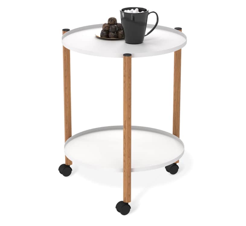 SHEFFILTON (SHT-CT62), белый муар/светлый орех, Распродажа