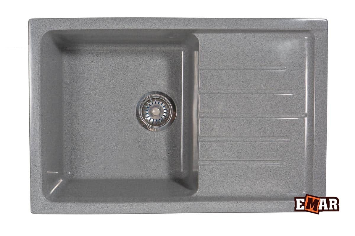 EMAR МРАМОР EMМ-175 МОЙКА ВРЕЗНАЯ 750*490 ММ - изображение 1