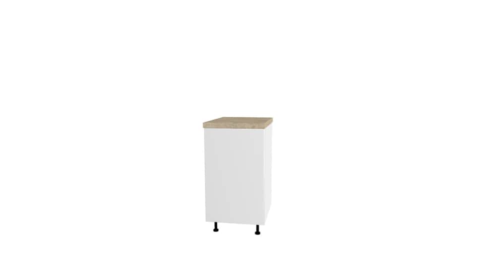 Стол с 1 распашной дверью (Р450) (ШхВхГ: 450x722x500); Без столешницы - изображение 1