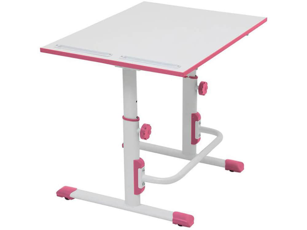 Стол компьютерный/письменный Растущая парта-трансформер Plini kids Simple M1 75*55 см, белый-серый - изображение 1