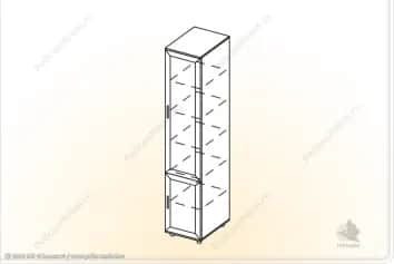 Шкаф для одежды и белья КЛАССИКА - изображение 3