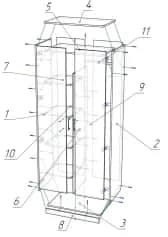 Шкаф для одежды и белья АРТУР-2 - изображение 2