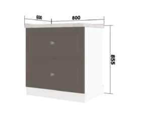 Стол кухонный МОККА (САНДАУН) - изображение 2