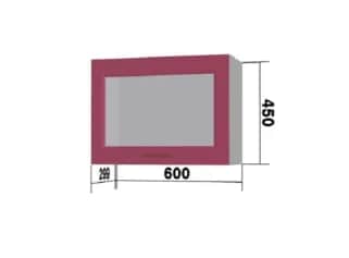 Шкаф кухонный КВАДРО (ВИНОГРАД) - изображение 1