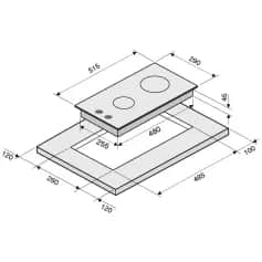 Варочные панели KRONA HAGEL 30 WH - изображение 1