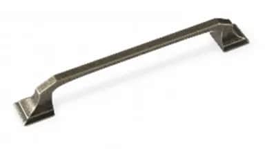 РУЧКА-СКОБА FS 194 128 ОЛОВО СТАРОЕ - изображение 2