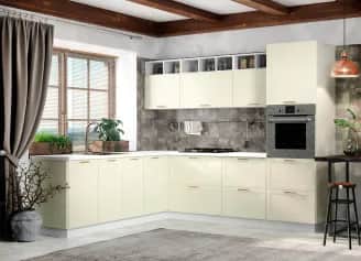 Фасад КВАДРО (ВАНИЛЬ КОЖА) - изображение 1