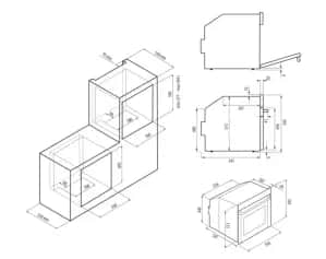 Духовка KRONA SERA 60 BLBL - изображение 4
