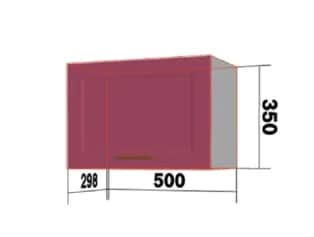 Шкаф кухонный КВАДРО (ВИНОГРАД) - изображение 1