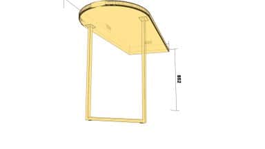 Барная стойка П (ШхВхГ: 1500x820x600) - изображение 2