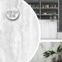 ЛДСП ЛДСП БЕТОН ПАЙН БЕЛЫЙ 10ММ R РУСТИКАЛЬНОЕ (КЛАССИКА) 2750*1830 - изображение 2