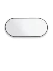 Зеркало ЗЕРКАЛО НАВЕСНОЕ Z-16 1100Х500 ММ С ЧЕРНОЙ РАМКОЙ И ПОДСВЕТКОЙ - изображение 1