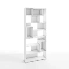 Стеллаж КВАДРО-4 (БЕЛЫЙ) - изображение 1