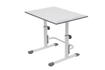 Стол компьютерныйписьменный Растущая парта-трансформер Plini kids Simple M1 75*55 см, белый-серый - изображение 1