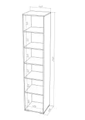 Шкаф для книг ДЖУНИОР - изображение 5