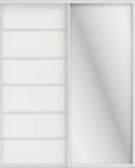 Комплект дверей СТИВ (ЗЕРКАЛОЛДСП) - изображение 1