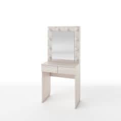 Стол туалетный СТОЛ ТУАЛЕТНЫЙ С ЛАМПОЧКАМИ (ТИП 1) 700Х420Х1530ММ - изображение 1