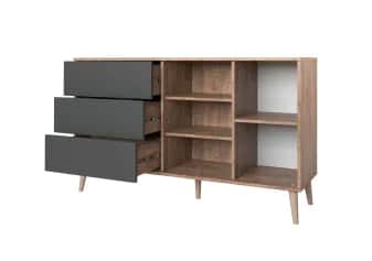 Тумба ТВ ТУМБА КОМБИНИРОВАННАЯ (АРТ. 6-56003) 1350Х384Х792ММ - изображение 2