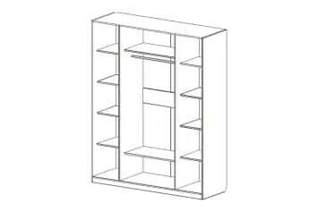 Шкаф для одежды и белья НИКОЛЬ - изображение 3